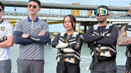 Jetski Lintas Selat Sunda, Debut Atraksi Sport Tourism Pembuka Lamsel Fest 2025