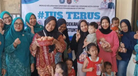 JuS TeruS Cipayung, Inovasi Sedekah Telur Tekan Angka Stunting
