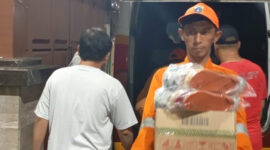 Kebakaran Duri Selatan, Sudis Sosial Jakbar Salurkan Bantuan Darurat Pangan Tiga Hari