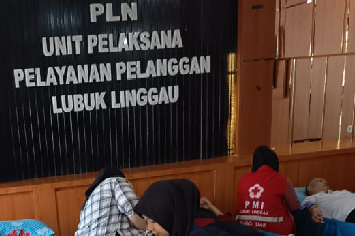 PLN Lubuklinggau Rayakan HLN ke-80, Semangat Kepahlawanan Lewat Donor Darah