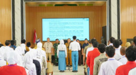Pengukuhan Aliansi Pelajar, Bakesbangpol Probolinggo Bentuk Wadah Komunikasi Antikekerasan