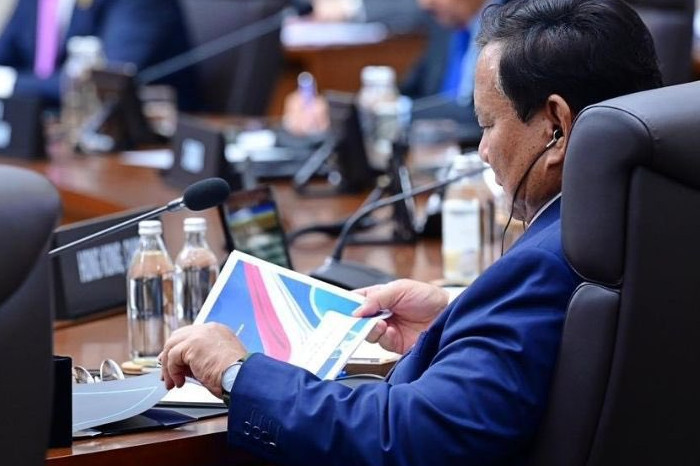 Presiden Republik Indonesia, Prabowo Subianto di KTT APEC 2025 di Gyeongju, Korea Selatan