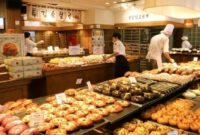 Sebuah toko roti populer di Korea. Foto: SCMP