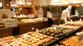 Sebuah toko roti populer di Korea. Foto: SCMP