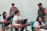 Sinergi TNI-Polri Kawal Ujian CAT, Pastikan Transparansi Perangkat Desa Pesu