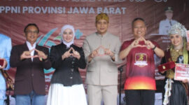 Sukabumi Tuan Rumah HKN Jabar, PPNI Gelorakan Hidup Aktif Lewat Fun Run 5K