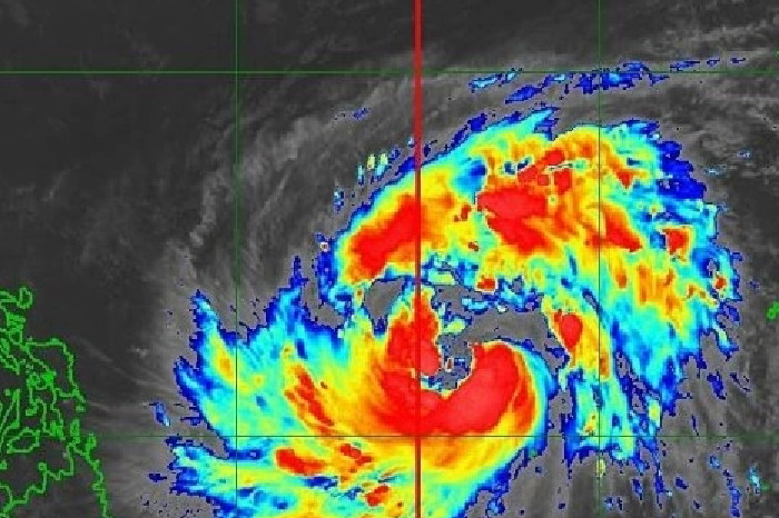 Topan Fung Wong memasuki zona pengawasan meteorologi Filipina pada 7 November. Foto: PAGASA