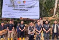 Bareskrim Periksa 27 Gelondongan Kayu Hanyut di Garoga untuk Telusuri Dugaan Aktivitas Ilegal