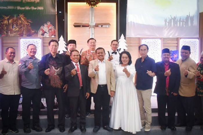 Bupati Sumedang Hadiri Perayaan Natal 2025