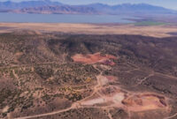 Ionic MT menemukan tambang mineral berkualitas tinggi di sebuah lokasi di Silicon Ridge, Utah. Foto: Ionic MT