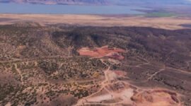 Ionic MT menemukan tambang mineral berkualitas tinggi di sebuah lokasi di Silicon Ridge, Utah. Foto: Ionic MT