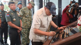 Menhan Resmikan Sekolah SePa PK TNI di Serpong