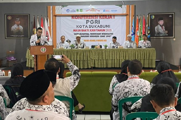 PGRI Kota Sukabumi Prioritaskan Kesejahteraan Guru dalam Program Kerja 2026