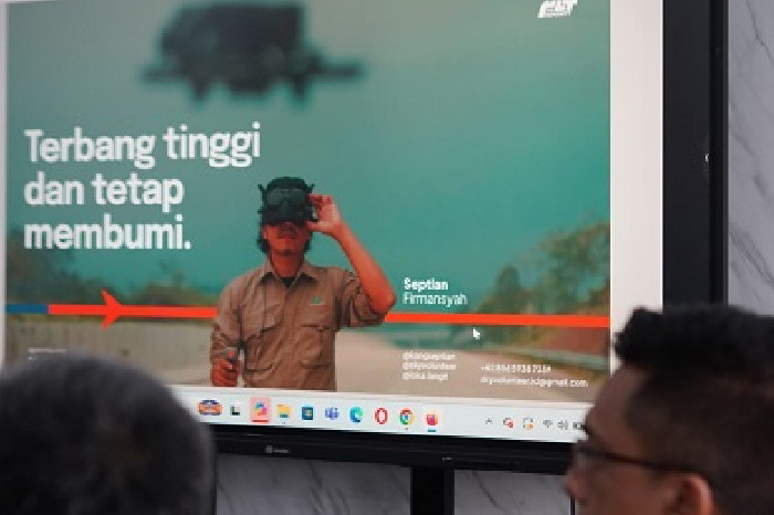Perkuat Mitigasi Bencana, BPBD Sumedang Jajaki Kolaborasi Teknologi Drone dengan Sky Volunteer