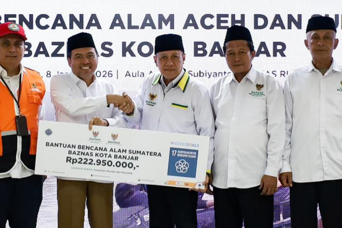 BAZNAS RI, BAZNAS Kota Banjar Salurkan Donasi Banjir Sumatra Sebesar Rp 222 Juta (Dok. BAZNAS RI/Humas)