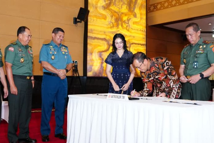Mabes TNI Teken Puluhan Kontrak Strategis Pengadaan Barang dan Jasa TA 2026