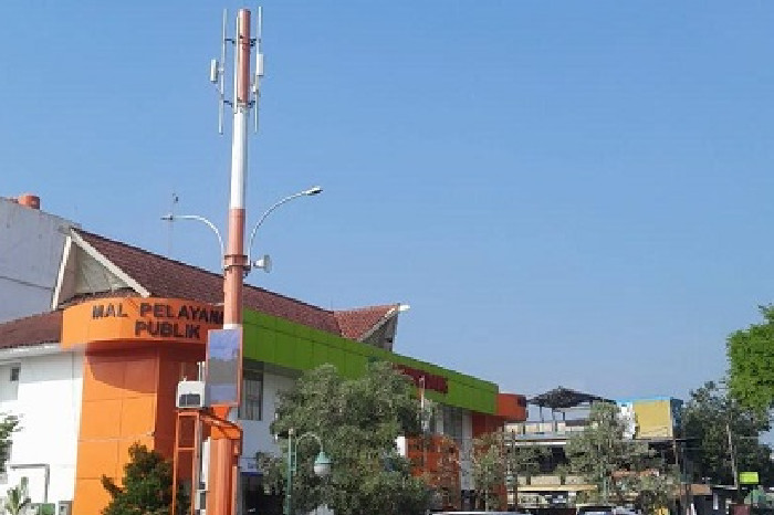 Smart Pole Resmi Aktif di Sumedang, Drone dan CCTV Perkuat Keamanan Kota