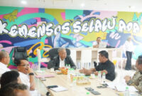 Suasana audiensi di Kantor Kementerian Sosial RI, Jakarta Pusat, Rabu (28/1/2026). FOTO/ PROKOPIM PEMKAB ACEH BESAR