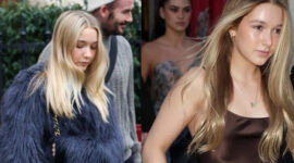 Gaya Streetwear Elegan David Beckham Dan Putrinya Harper Jadi Sorotan (GC Images)