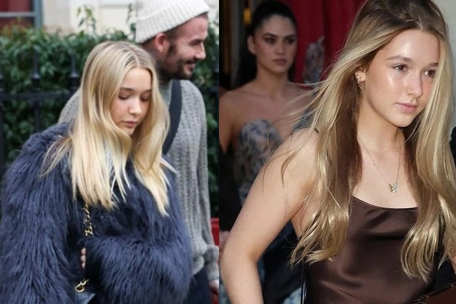 Gaya Streetwear Elegan David Beckham Dan Putrinya Harper Jadi Sorotan (GC Images)