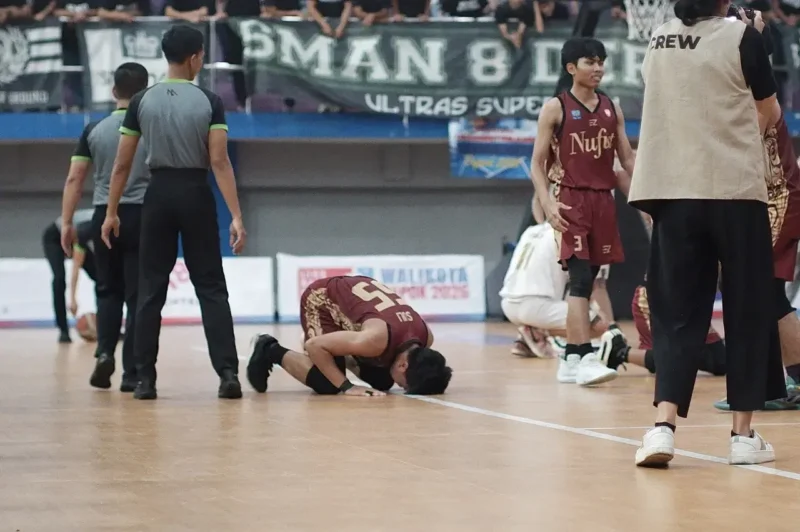 Final Dramatis Liga Basket Pelajar Depok 2026, SMAIT Nurul Fikri Juara Usai Menang Tipis 28-26