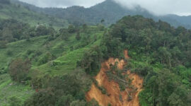 Mitigasi Longsor Cisoka Sumedang, Sungai Dibersihkan untuk Cegah Banjir Bandang