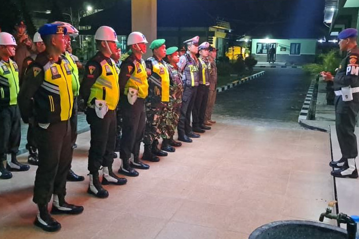 Patroli Gabungan TNI Polri Jaga Kamtibmas Magetan Saat Ramadan