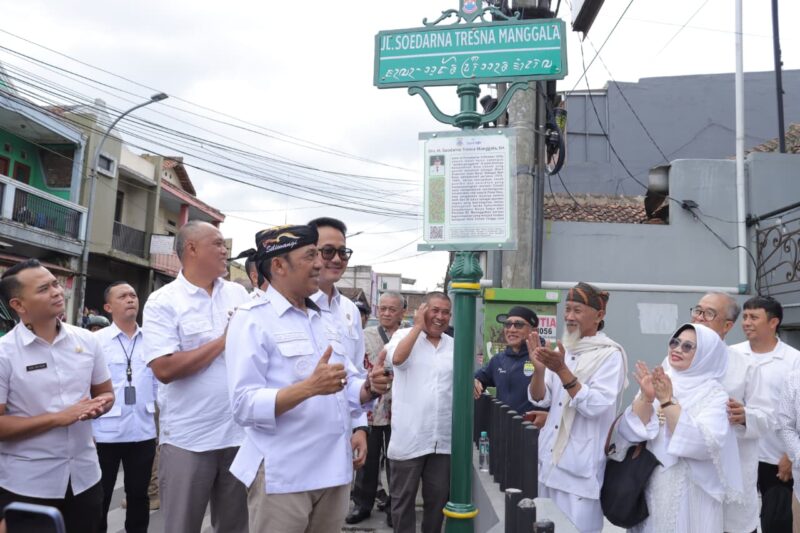 Pemkot Cimahi Resmikan Pergantian Dua Nama Jalan Bersejarah