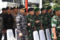 Satgas Pamtas Yonif 500 Rider Kembali, Korem 084 Beri Apresiasi