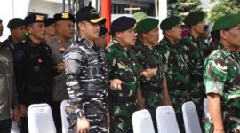 Satgas Pamtas Yonif 500 Rider Kembali, Korem 084 Beri Apresiasi