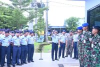 Danlanud Sultan Hasanuddin Resmikan Pos Keamanan Komplek Catalina
