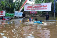Langenan Ban Kecepak Meriahkan Syawalan Sambil Edukasi Jaga Sungai