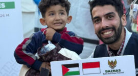 BAZNAS Salurkan 2.400 Pakaian Baru untuk Pengungsi Gaza Saat Ramadan