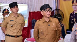 Bupati Egi Tinjau Jalur Trans Sumatra, Layanan Mudik Diminta Maksimal