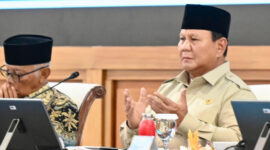 Hadapan Kiai dan Ulama, Presiden Prabowo Apresiasi Kontribusi Besar BAZNAS Bantu Palestina (Dok. BAZNAS RI/Humas)