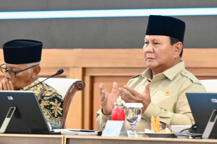 Hadapan Kiai dan Ulama, Presiden Prabowo Apresiasi Kontribusi Besar BAZNAS Bantu Palestina (Dok. BAZNAS RI/Humas)