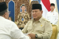 Prabowo dan Kabinet Tunaikan Zakat Istana melalui BAZNAS RI