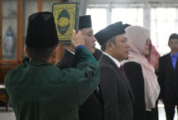 Tiga Kadis Baru Sumedang Dapat Target Pasar PJU dan Ketertiban
