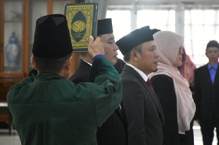 Tiga Kadis Baru Sumedang Dapat Target Pasar PJU dan Ketertiban