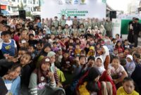 BAZNAS RI Gelar Pesantren 1000 Cahaya Ramadan, Berikan Edukasi Keagamaan dan Pesan Empati untuk Palestina bagi Anak Jalanan