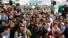 BAZNAS RI Gelar Pesantren 1000 Cahaya Ramadan, Berikan Edukasi Keagamaan dan Pesan Empati untuk Palestina bagi Anak Jalanan