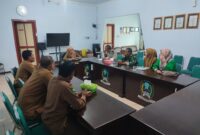 Bati Komsos Wakili Danramil 0804/07/Karangrejo Mengikuti Kegiatan Rapat Koordinasi Rencana Kegiatan Safari Ramadhan Bupati Magetan