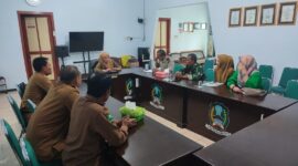 Bati Komsos Wakili Danramil 0804/07/Karangrejo Mengikuti Kegiatan Rapat Koordinasi Rencana Kegiatan Safari Ramadhan Bupati Magetan