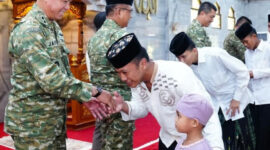 Panglima TNI Gelar Doa Bersama dan Santuni Anak Yatim di Cilangkap