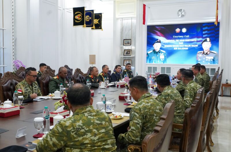 Panglima TNI dan Panglima ATM Perkuat Kemitraan Strategis Indonesia-Malaysia